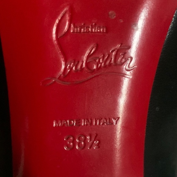 💖HOST PICK💖Christian Louboutin Rolando 120 Kid - 38.5 - Picture 9 of 16